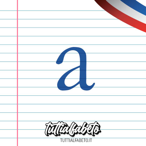 lettera a alfabeto Francese