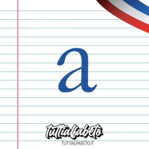 lettera a in francese