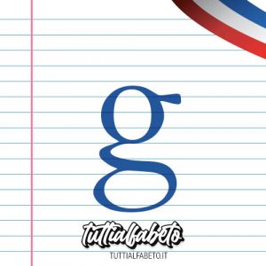 lettera g in francese
