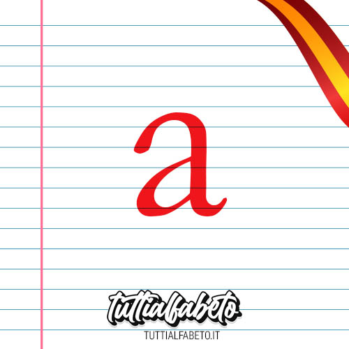 lettera a alfabeto spagnolo